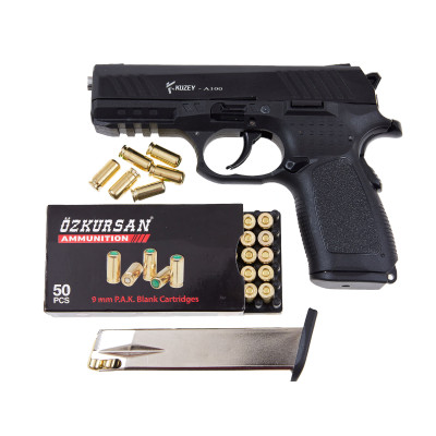 Стартовий пістолет KUZEY A100 (SIG Sauer P365 охолощений). Фото 3