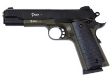 Kuzey 911 чорне руків'я, рамка хакі (охолощений Кольт 1911 black)
