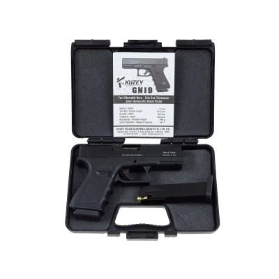Стартовий пістолет KUZEY GN19 (Глок 19 охолощений). Фото 2