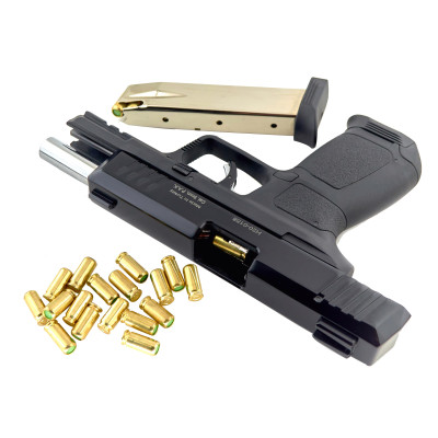 Стартовий пістолет KUZEY P122 (Heckler & Koch VP9 охолощений) Стартовий пістолет KUZEY P122 (Heckler & Koch VP9 охолощений). Фото 3