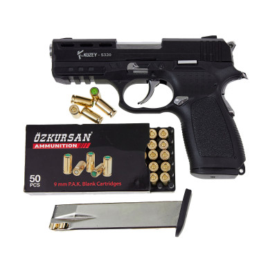 Стартовий пістолет KUZEY S-320 (SIG Sauer P365 охолощений). Фото 3