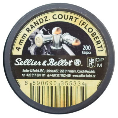 Патрон Флобера Sellier & Bellot Randz Court 4 мм 200 шт