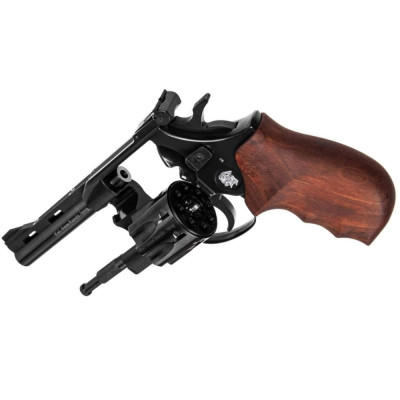 Револьвер Флобера Weihrauh HW4 4" дерево. Фото 2