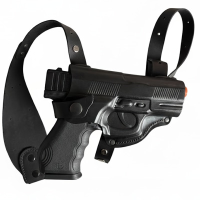 Оперативна кобура Глок 17, Глок 19 шкіряна. Фото 1