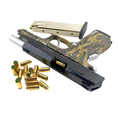 Стартовий пістолет KUZEY A100 Camo (SIG Sauer P365 охолощений). Фото 4