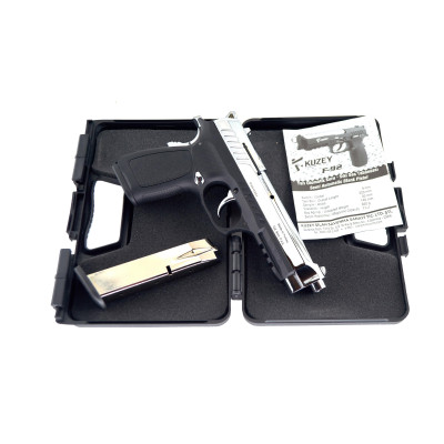 Стартовий пістолет KUZEY F92 Chrome (Беретта 92 охолощений). Фото 2