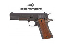 Пневматичний пістолет Colt 1911 - Borner 1911 Blowback металевий