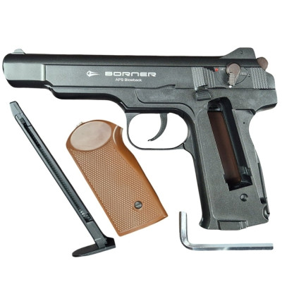 Пневматичний Стєчкін Borner APS Blowback металевий - пневмат АПС Пневматичний Стєчкін Borner APS Blowback металевий - пневмат АПС. Фото 2