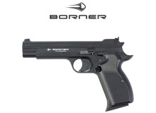 Пневматичний пістолет Borner P210-B Blowback металевий