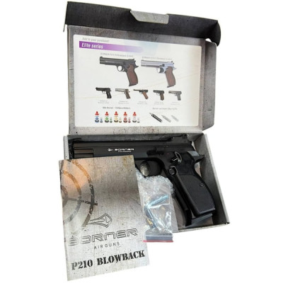 Borner P210-B Blowback металевий Borner P210-B Blowback металевий. Фото 4