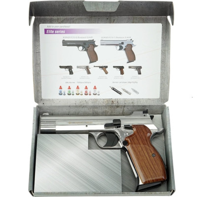 Borner P210S Blowback Silver металлический Borner P210S Blowback Silver металлический. Фото 4