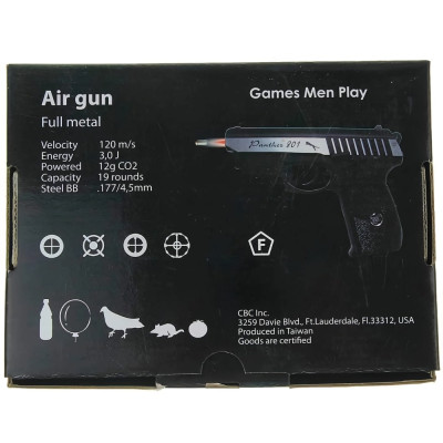 Borner Panther 801 Blowback металевий. Фото 4