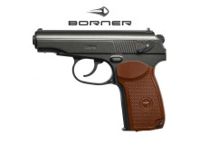 Пневматичний пістолет ПМ Borner PM49 Makarov железный