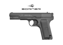 Пневматичний пістолет Borner TT Blowback металевий