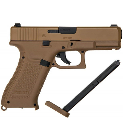Пневматичний Glock 19X TAN Umarex металевий. Фото 1