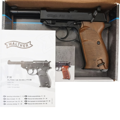 Umarex Walther P38 Blowback металевий Umarex Walther P38 Blowback металевий. Фото 3