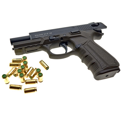 Стартовий пістолет STALKER 2918 Haki (Sig Sauer P226 охолощений). Фото 4