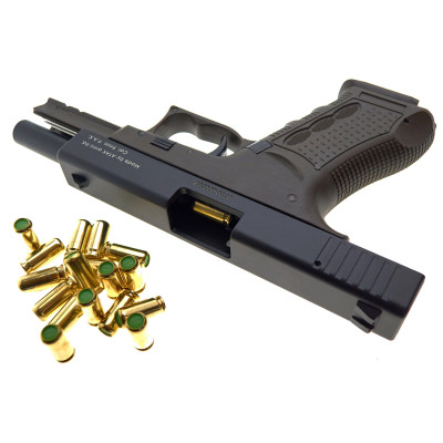 Стартовий пістолет STALKER 917 Haki (Glock 17 охолощений). Фото 3