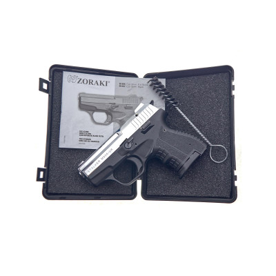 Стартовий пістолет Сталкер M906 Chrome (Сталкер М906 - Beretta Nano BU9 охолощений). Фото 2