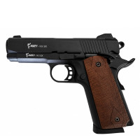 Kuzey 911 SX черный деревянная рукоять (охолощенный Кольт 1911 black)