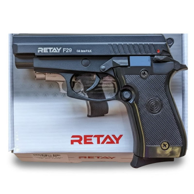 Стартовий пістолет RETAY F29 (СХП Beretta 84 FS). Фото 3