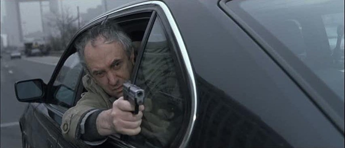 Фото пістолета Sig Sauer P239 на зйомках кіно