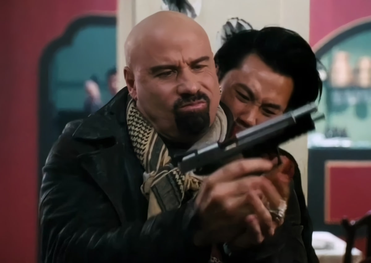 Фото пістолета SIG Sauer P226 на зйомках кіно