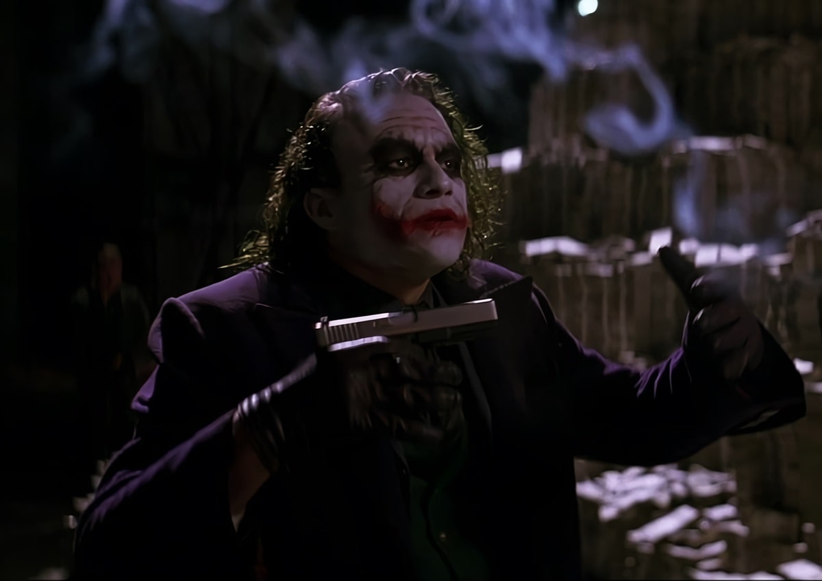 Фото пістолета Глок 17 на зйомках кіно