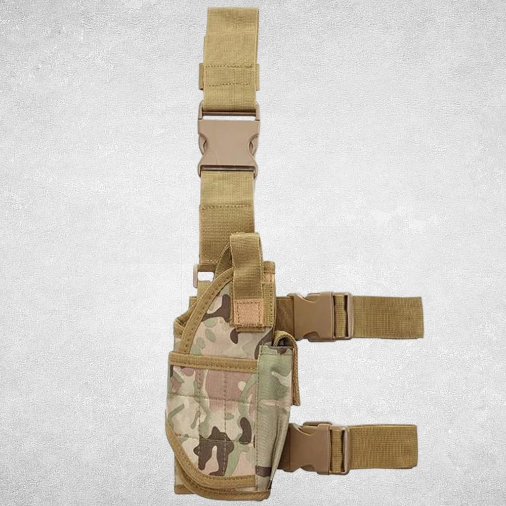 Універсальна тактична стегнова кобура для пістолетів ПМ, Глок, Форт, ТТ