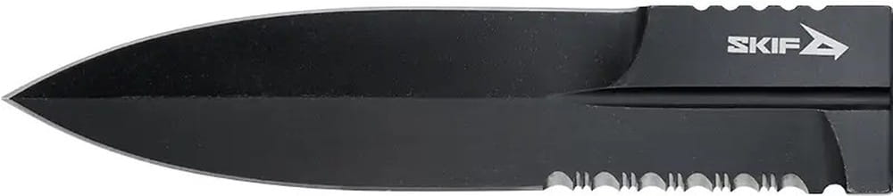 Нож Skif Neptune BSW Black с финишем Stonewash