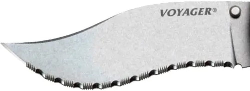 Нож Cold Steel Voyager XL Vaquero Serrated с обработкой Stonewash