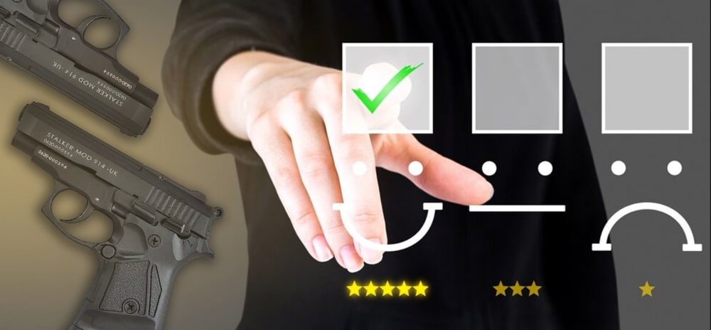 Найкращі стартові пістолети Сталкер і Зораки по відгукам