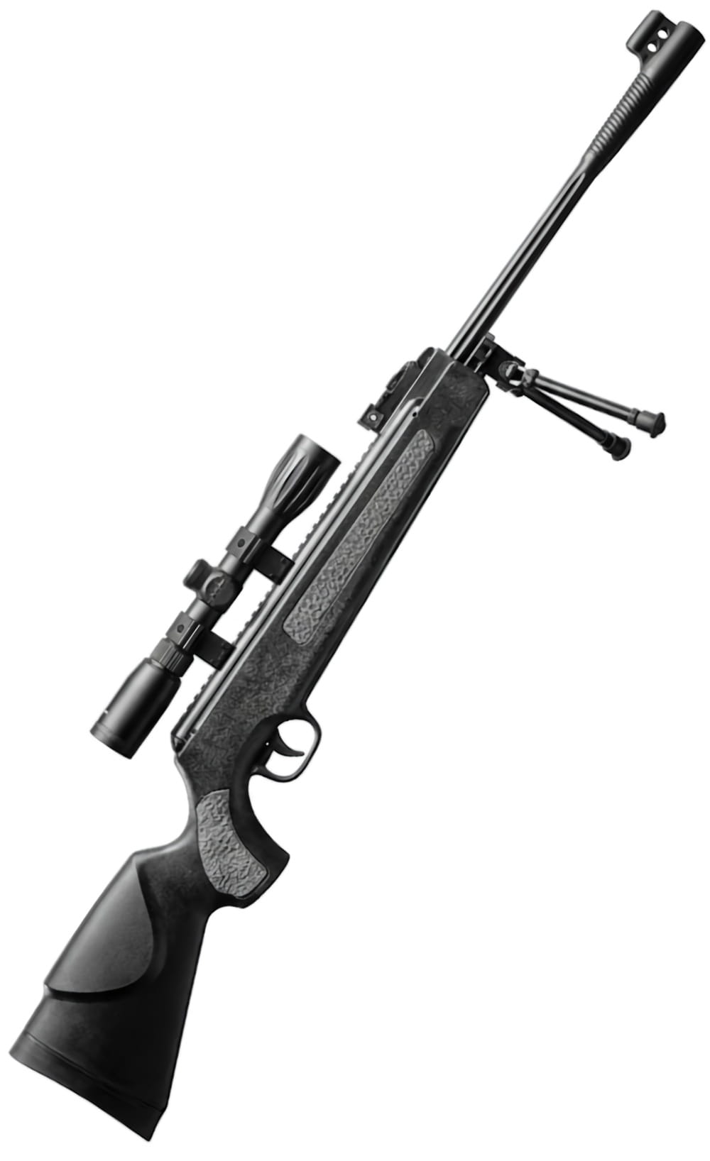 Пневматична гвинтівка Artemis GR1400F NP з оптичним прицілом 3,9х40 та сошками