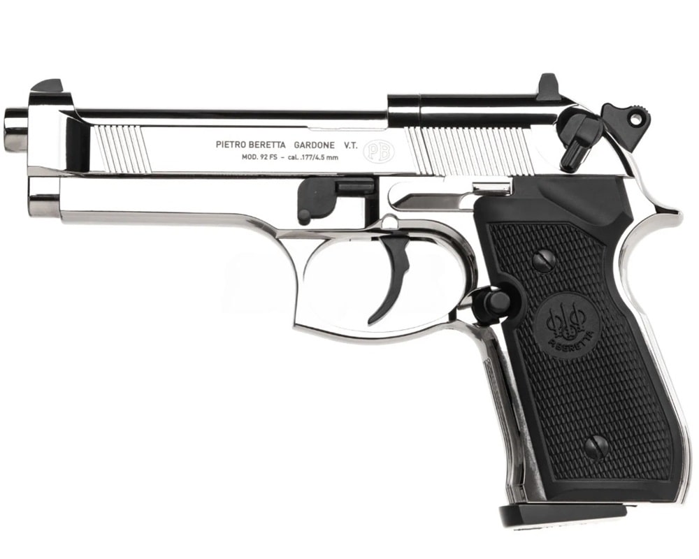 Пневматический Беретта 92 Хром