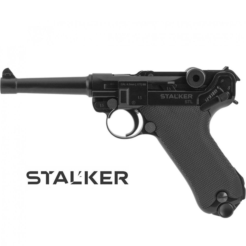 Пневматичний пістолет Luger P-08 Blowback