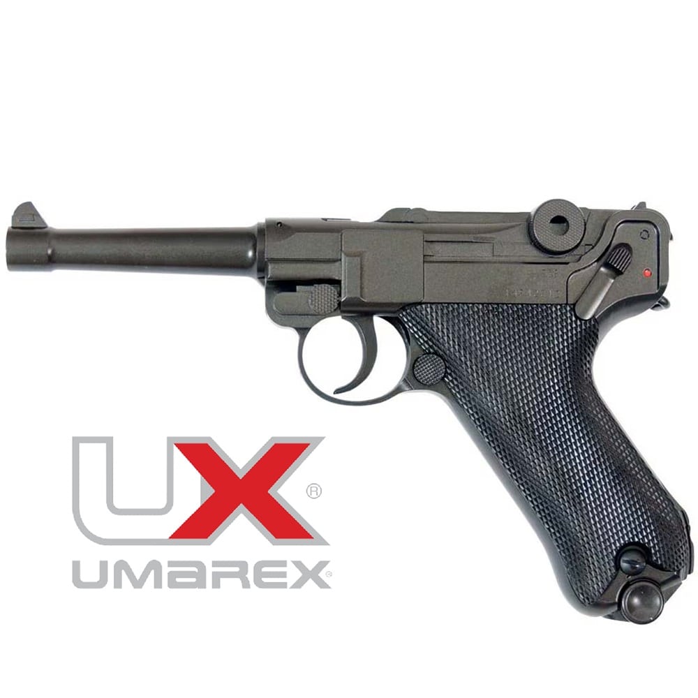 Пневматика Люгер П08 з рухомим затвором