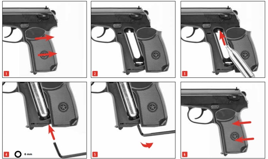 Як зібрати і розібрати пневматичний ПМ з Blowback