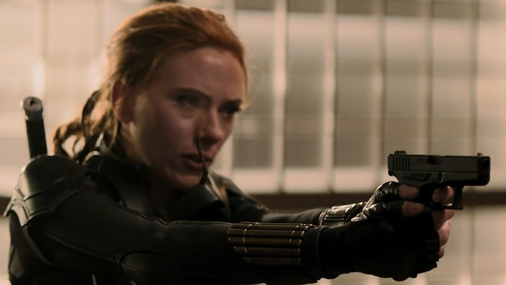 Фото пістолета Глок 43 на зйомках кіно