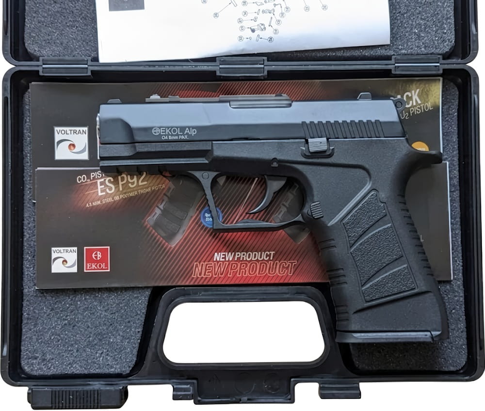 Сигнальний пістоелт Ekol Alp 9mm PAK