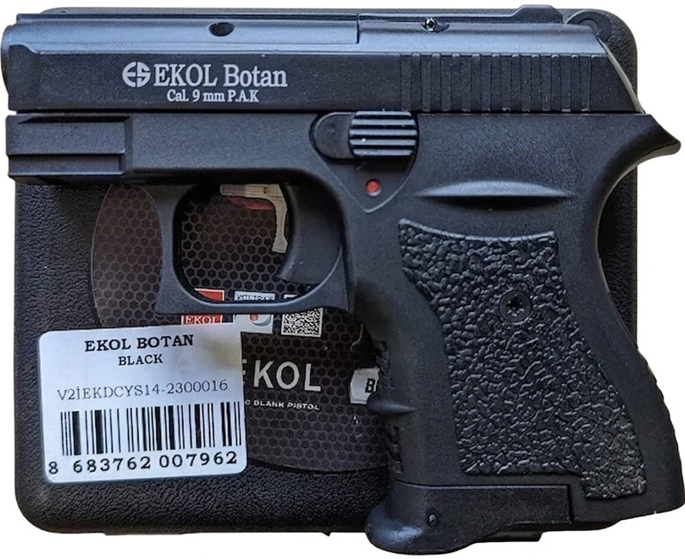 Фото стартового пістоелту Ekol Botan black cal 9mm