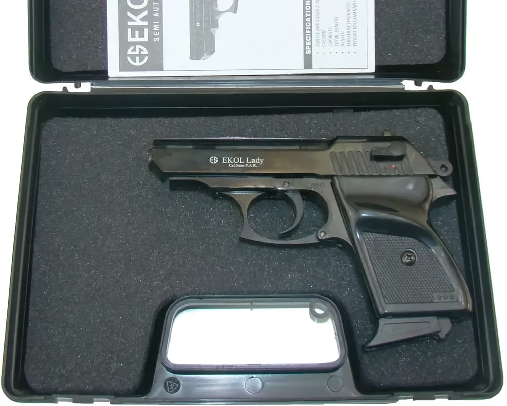 Фото сигнального пістоелту Ekol Lady 9mm pak