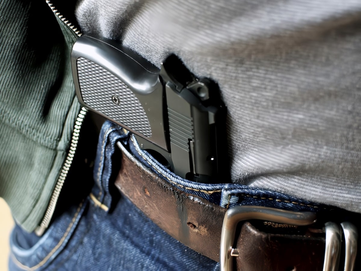 Пістолет пугач металевий